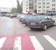Pažeidimas &Scaron;e&scaron;kinės gatvėje 71, Vilniuje