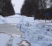 Pamaryje &ndash; apsemti keliai