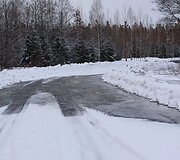 Pamaryje &ndash; apsemti keliai