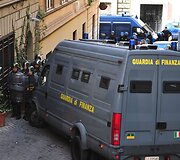 Protestuotojai Romos gatvėse