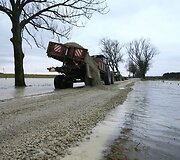 Vakarų Lietuvoje vanduo kyla