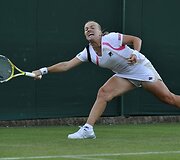 Pentoji varžybų raketė Svetlana Kuznecova (Rusija) 6-3, 7-6 (7-1) palaužė japonę Akiko Morigami