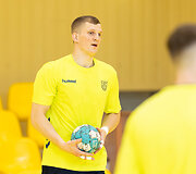 Treniruotės akimirka