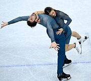 Olimpiniai čempionai Guillaume Cizeronas ir Laurence Fournier Beaudry