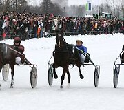 &bdquo;Sartai 2011&ldquo; žirgų lenktynių akimirka