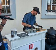 &bdquo;Vilnius Burger Fest&ldquo; aukciono akimirka