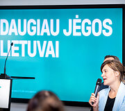 Konservatorių kandidatų Vilniaus miestui pristatymas