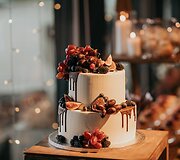 &bdquo;Su meile, keksas&ldquo; vestuvinis tortas