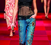 Dolce Gabbana 2015 m. pavasario-vasaros kolekcijos modelis
