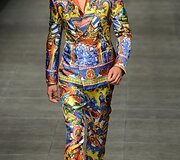 &bdquo;Dolce & Gabbana&ldquo; 2016 m. pavasario-vasaros kolekcijos modelis