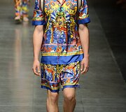 &bdquo;Dolce & Gabbana&ldquo; 2016 m. pavasario-vasaros kolekcijos modelis
