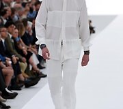 &bdquo;Ermenegildo Zegna&ldquo; 2016 m. pavasario-vasaros kolekcijos modelis