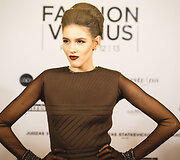 Įvaizdžio kūrėjų konkurso &bdquo;Fashion Vilnius STYLE&ldquo; momentas