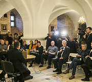 Parodos &bdquo;Kvietimas į pokylį. 1915&ndash;2015&ldquo; pristatymo spaudos konferencija