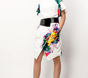 Ramunės Piekautaitės 2016 m. pavasario-vasaros kolekcijos modelis