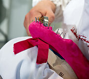 &bdquo;Salvatore Ferragamo&ldquo; batelių gaminimo procesas