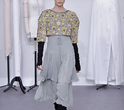 &bdquo;Chanel&ldquo; 2017 m. pavasario-vasaros auk&scaron;tosios mados kolekcijos modelis