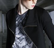 &bdquo;Robert Kalinkin x Audimas&ldquo; kolekcijos modelis