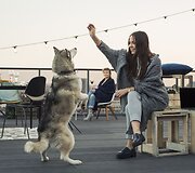 Velykinė fotosesija ant stogo