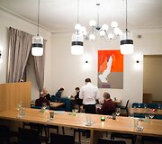 Atsinaujinusio restorano &bdquo;Dublis&ldquo; meniu pristatymas