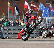 Akimirkos i&scaron; motociklų lenktynių