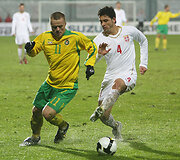 Lietuviai įveikė Serbijos vienuolikę rezultatu 2:1