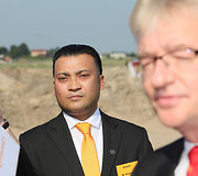 &bdquo;Continental&ldquo; gamyklos statybų pradžia