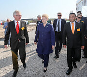 &bdquo;Continental&ldquo; gamyklos statybų pradžia