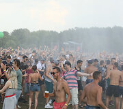 Ugniagesiai atgaivino festivalio lankytojus