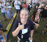Ugniagesiai atgaivino festivalio lankytojus