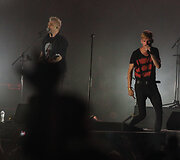 Andriaus Mamontovo koncerto akimirka