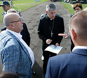 Kaune ruo&scaron;iamasi popiežiaus vizitui