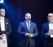 Andrius Tapinas, Saulius Skvernelis ir Arūnas Valinskas