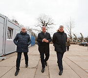 Visvaldo Matijo&scaron;aičio ir Sauliaus Skvernelio susitikimas