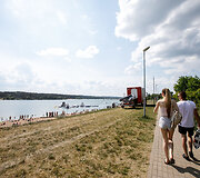 Lampėdžių paplūdimyje