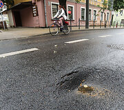 Duobė K.Donelaičio gatvėje