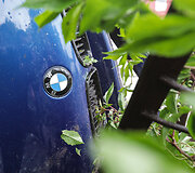 BMW avarija Kaune