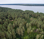 Buvusi stovykla &bdquo;Kauno marios&ldquo; i&scaron; pauk&scaron;čio skrydžio
