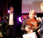 Apdovanojimų akimirka