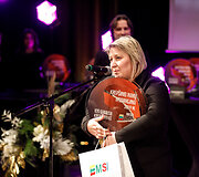 Apdovanojimų akimirka