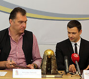 Spaudos konferencijos akimirkos