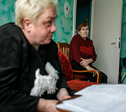 Renata Kanaverskienė su mama