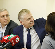 Spaudos konferencija dėl Kaune susirgusių žmonių