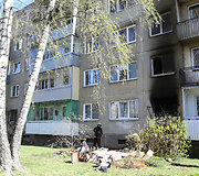 Gaisras Kaune