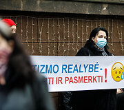 Piketas prie Kauno apygardos teismo
