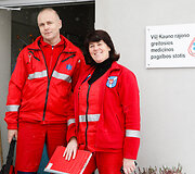 Jūratė Kėvalienė su sutuoktiniu
