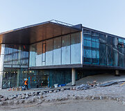 Statybos Kauno Nemuno saloje