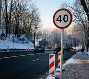 Rekonstruojama gatvė