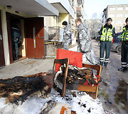 Kauno daugiabutyje kilo gaisras