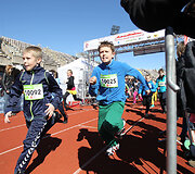Maratono dalyviai
